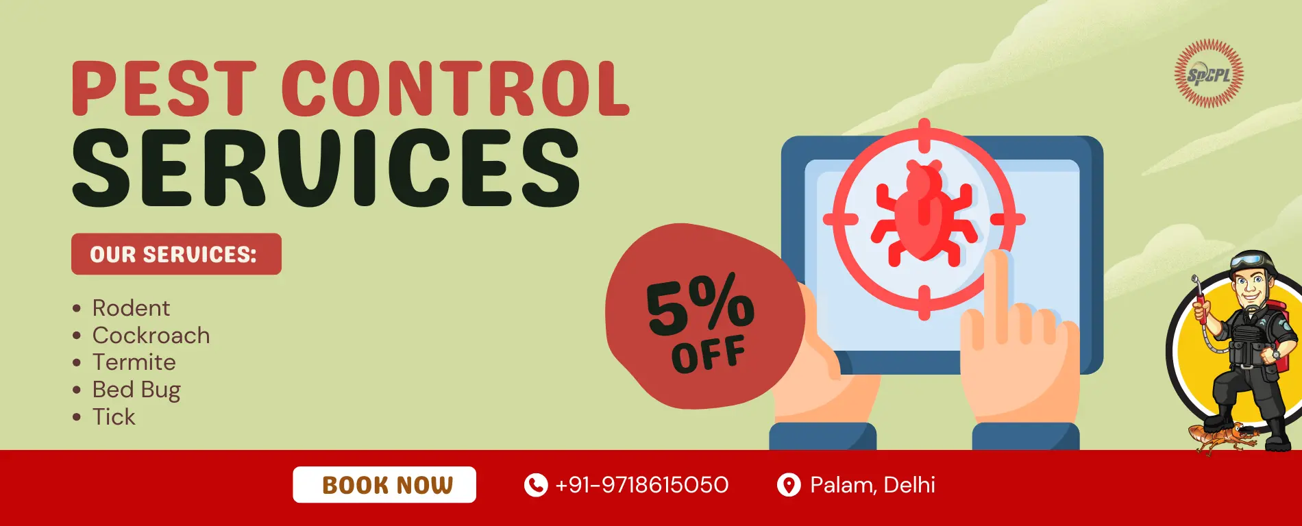 Pest Control Services in Palam