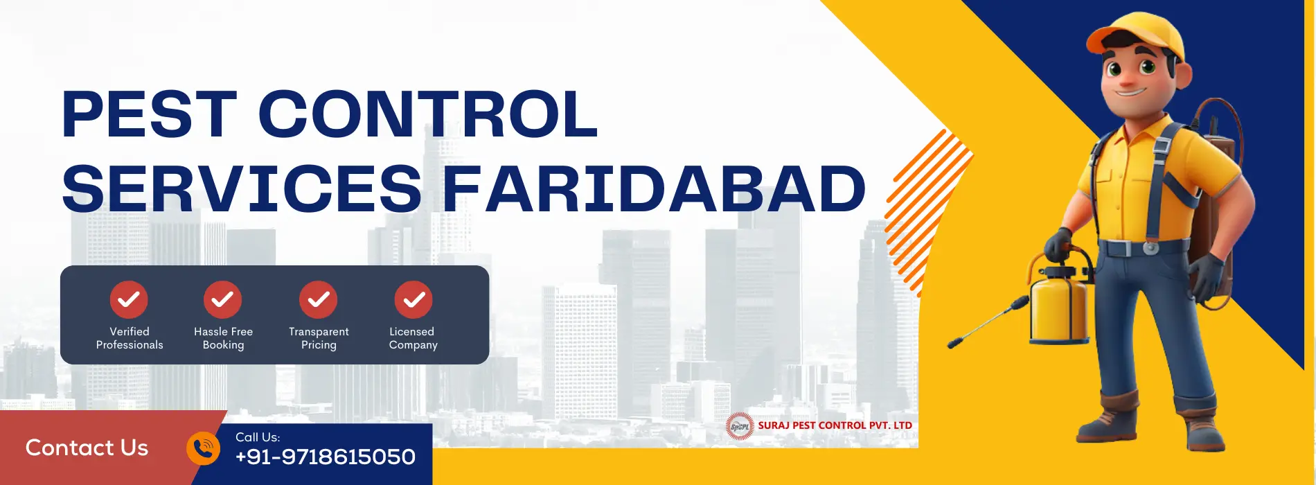 Pest Control Services in Faridabad