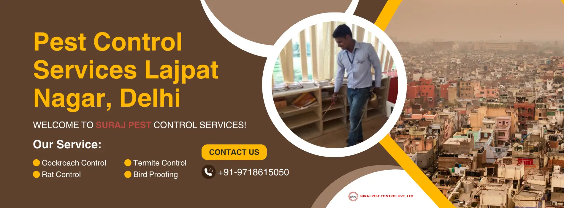 Pest Control Services in Lajpat Nagar