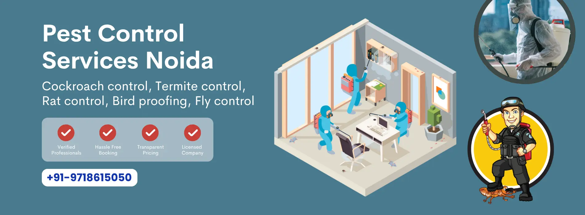 Pest Control Services in Noida